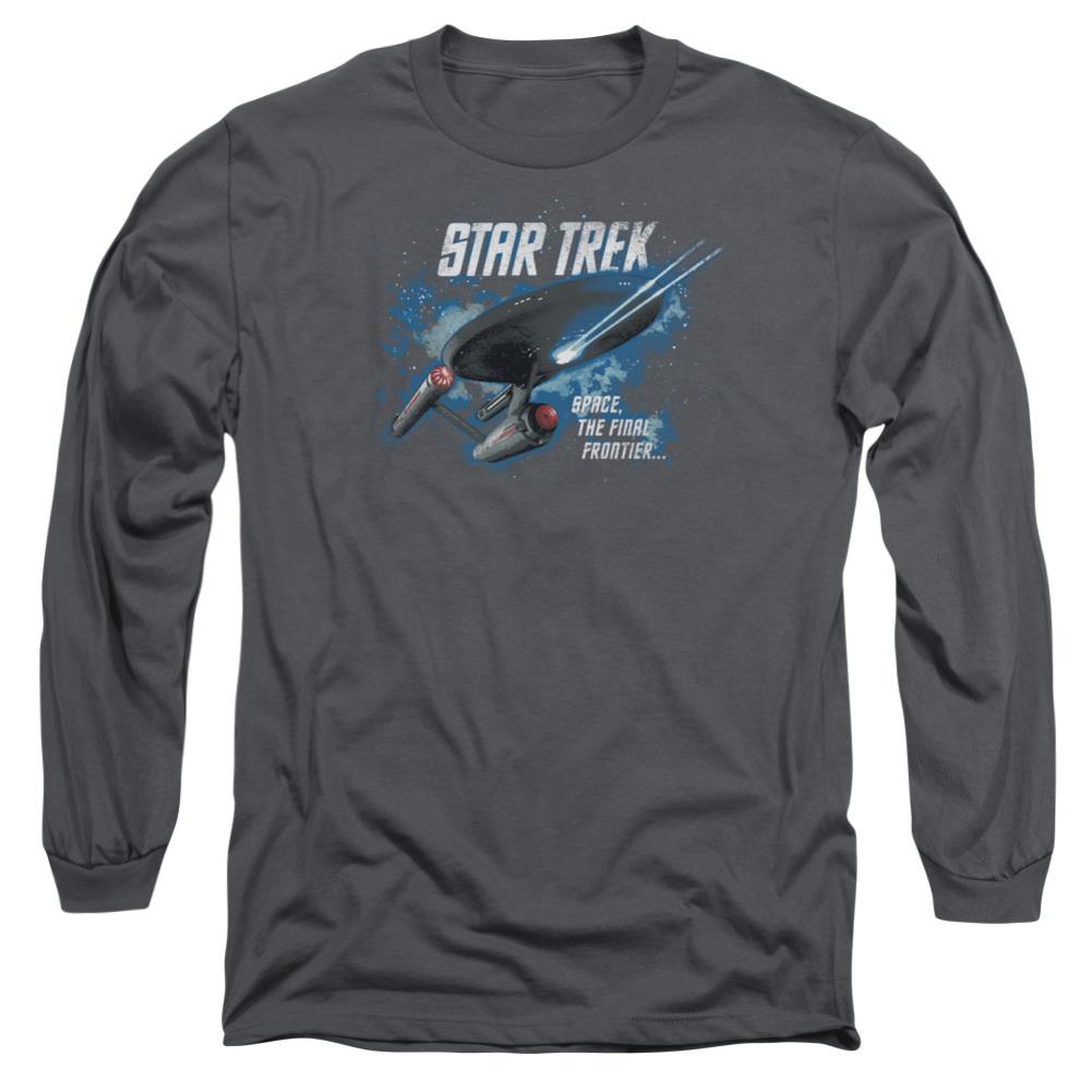 Star Trek The Final Frontier Men's 18/1 Cotton Long-Sleeve T-Shirt