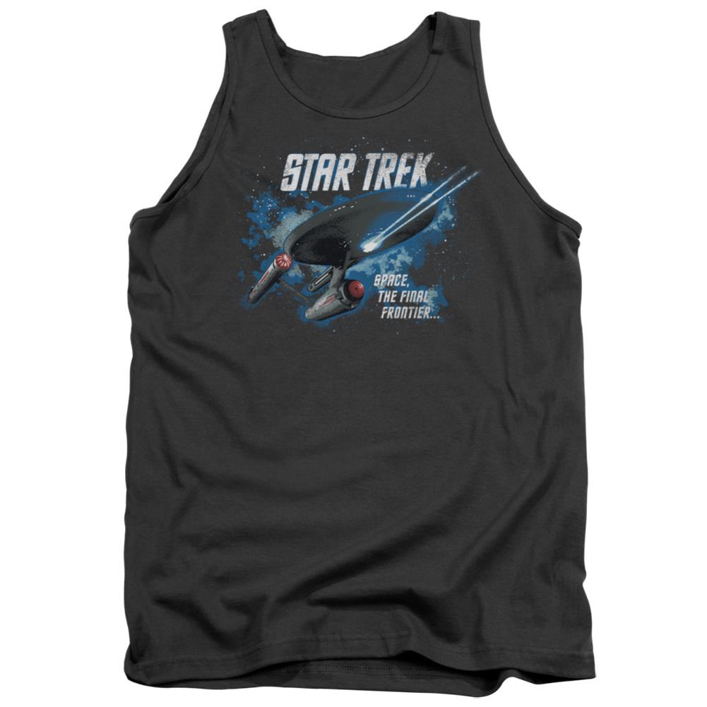 Star Trek The Final Frontier Men's 18/1 Cotton Tank Top