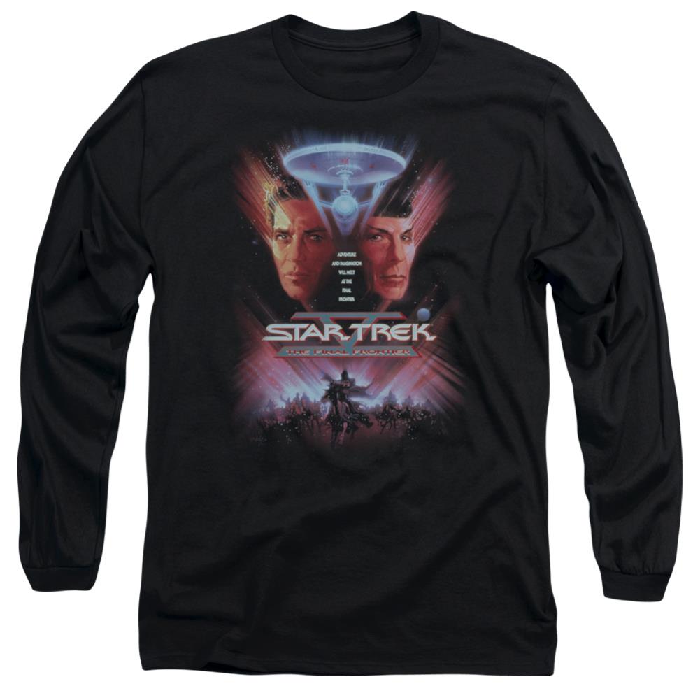 Star Trek The Final Frontier (Movie) Men's 18/1 Cotton Long-Sleeve T-Shirt