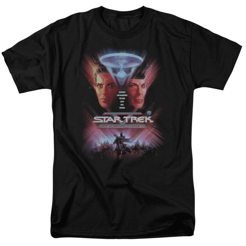 Star Trek The Final Frontier (Movie) Men's 18/1 Cotton Short-Sleeve T-Shirt