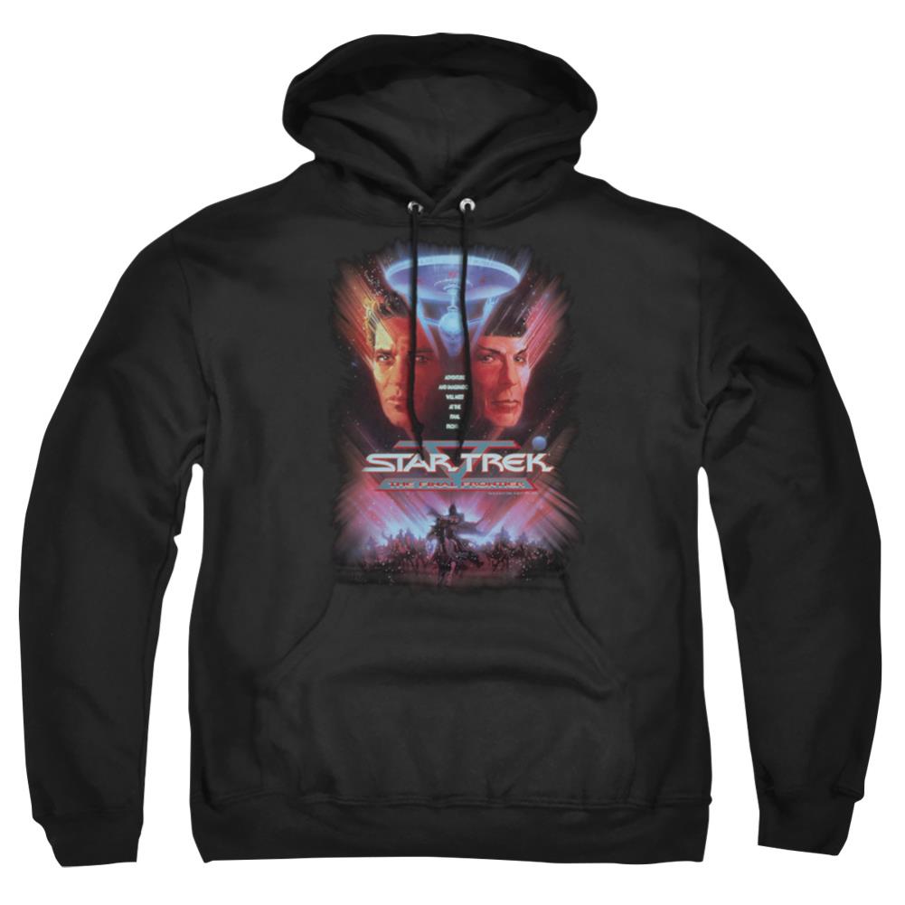 Star Trek The Final Frontier (Movie) Men's Pull-Over 75 25 Poly Hoodie