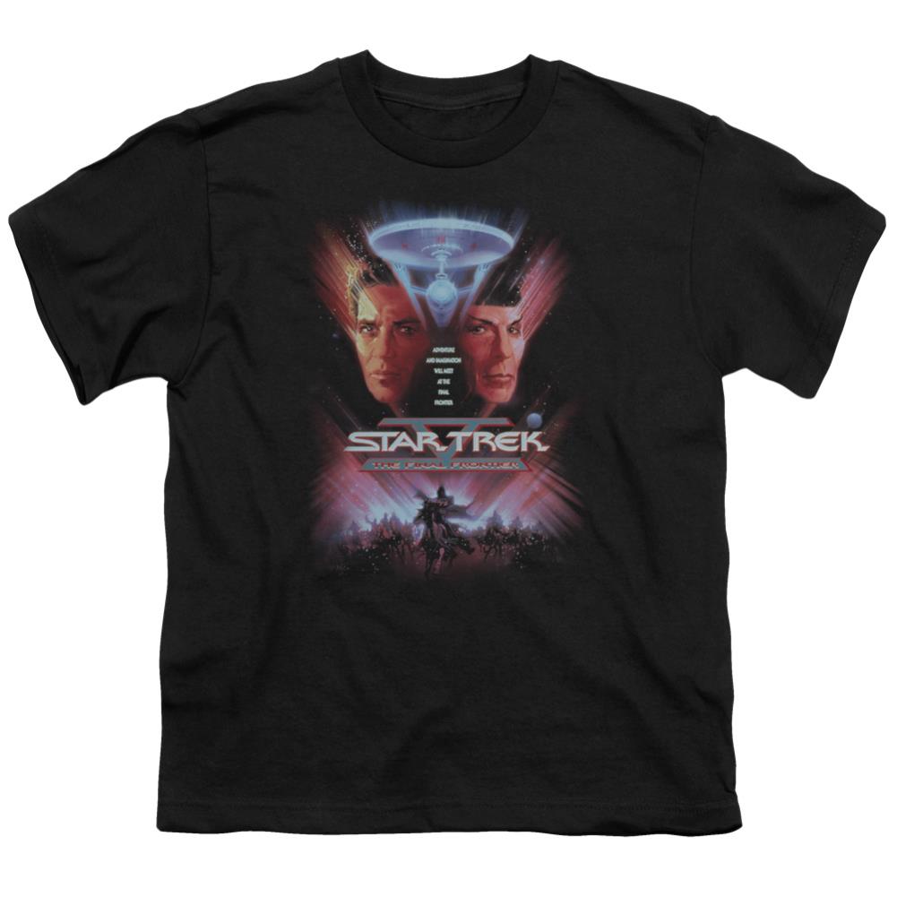 Star Trek The Final Frontier (Movie) Youth 18/1 100% Cotton Short-Sleeve T-Shirt