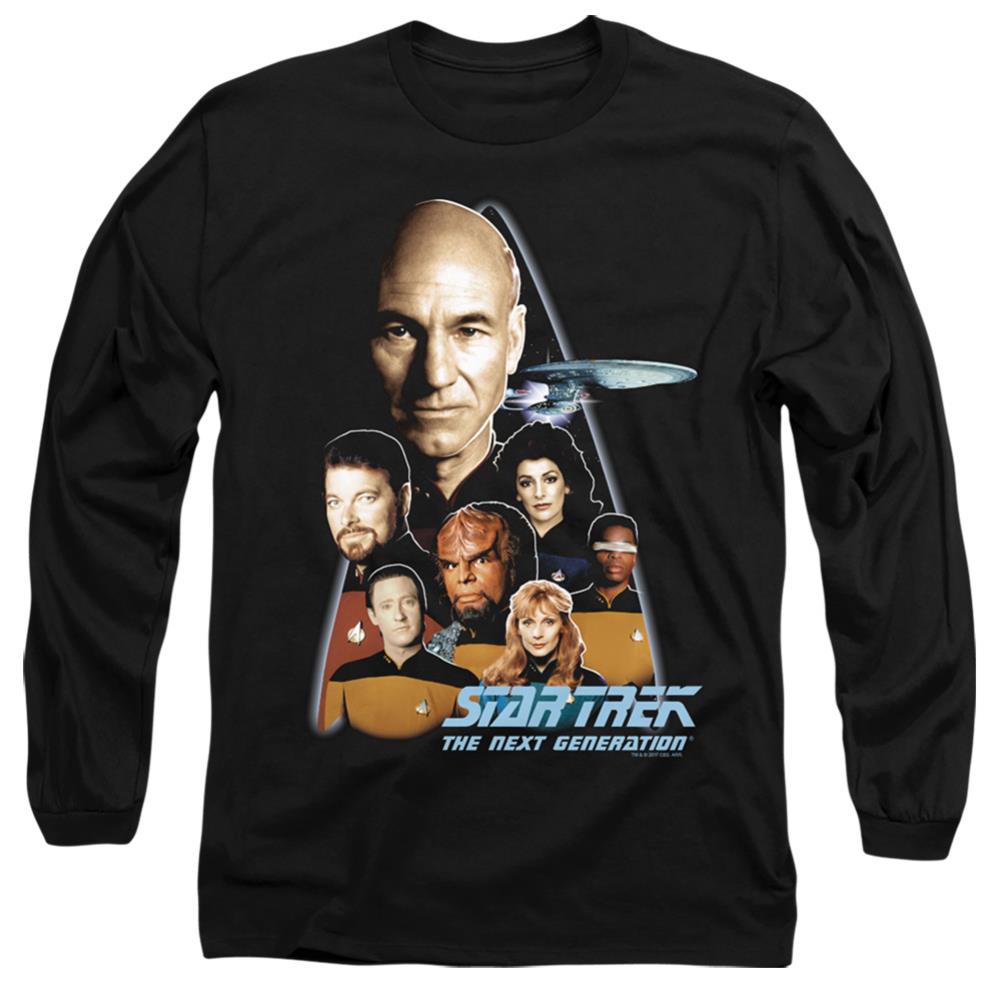 Star Trek The Next Generation Men's 18/1 Cotton Long-Sleeve T-Shirt
