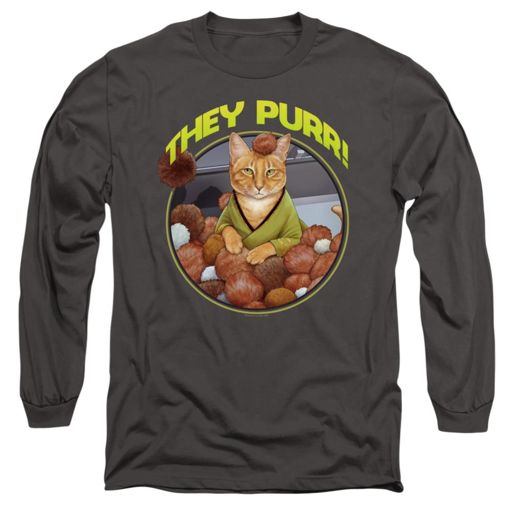 Star Trek The Purr Men's 18/1 Cotton Long-Sleeve T-Shirt