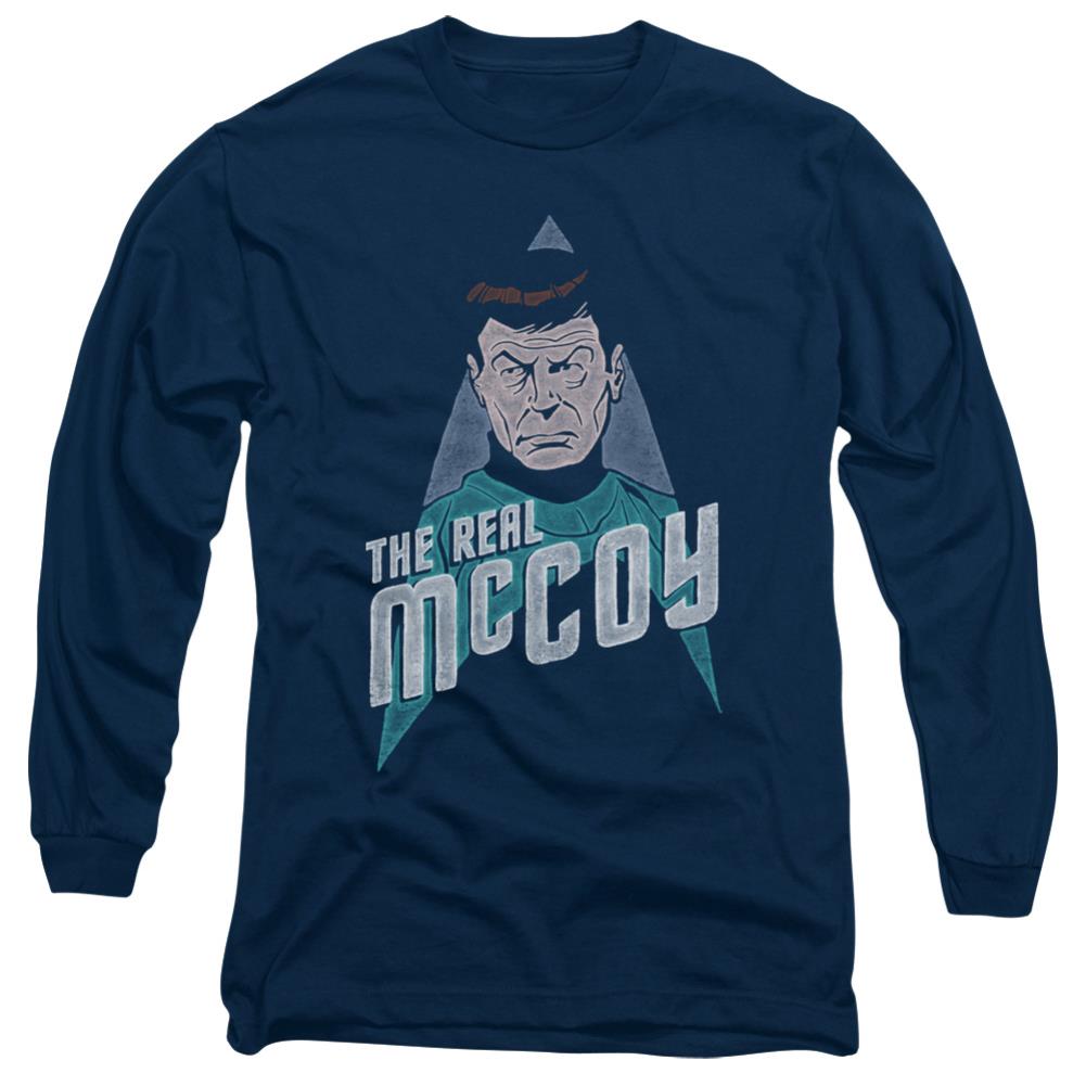 Star Trek The Real McCoy Men's 18/1 Cotton Long-Sleeve T-Shirt