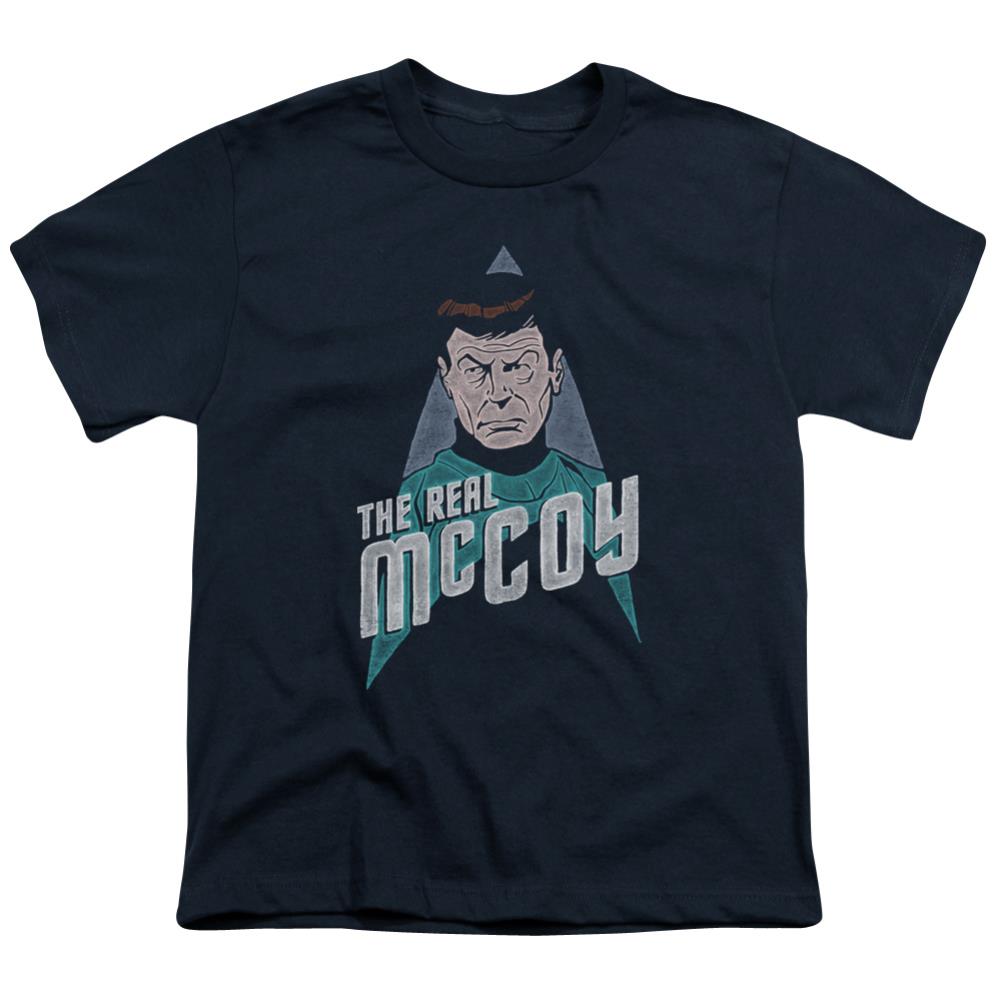 Star Trek The Real McCoy Youth 18/1 100% Cotton Short-Sleeve T-Shirt