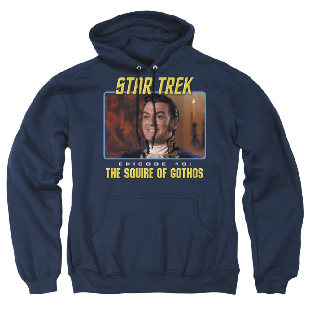 Star Trek The Squire Of Gothos Men's Pull-Over 75 25 Poly Hoodie
