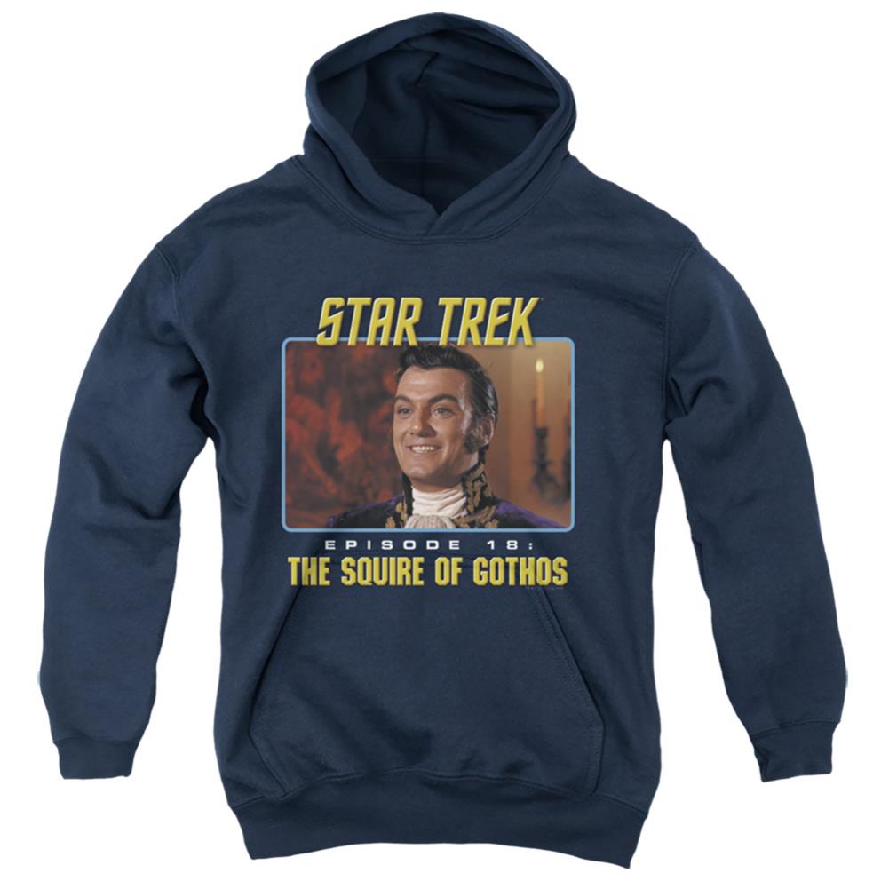Star Trek The Squire Of Gothos Youth Cotton Poly Pull-Over Hoodie