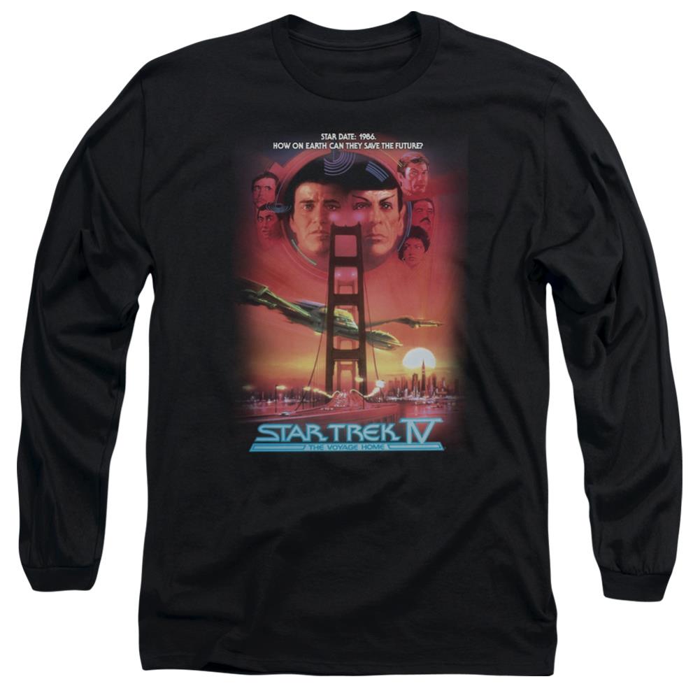 Star Trek The Voyage Home (Movie) Men's 18/1 Cotton Long-Sleeve T-Shirt