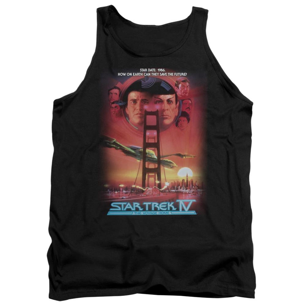 Star Trek The Voyage Home (Movie) Men's 18/1 Cotton Tank Top