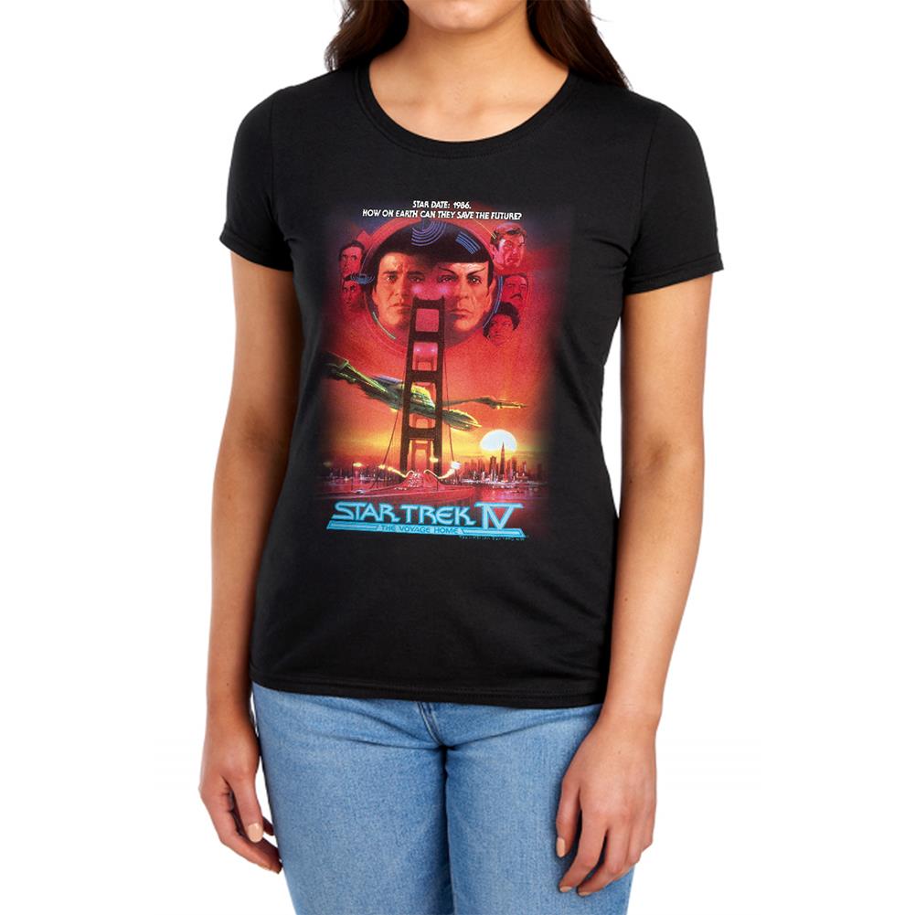 Star Trek The Voyage Home (Movie) Women's 18/1 Cotton Short-Sleeve T-Shirt