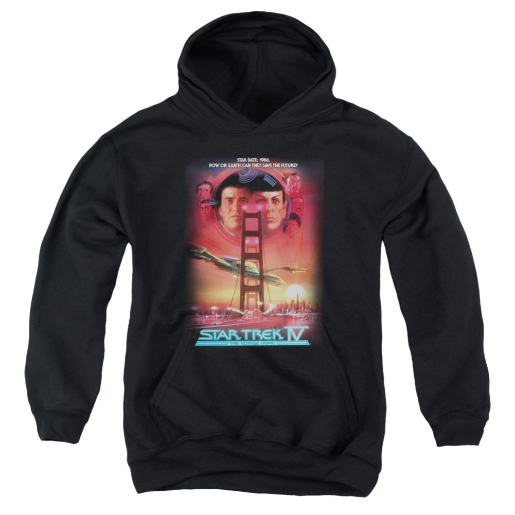 Star Trek The Voyage Home (Movie) Youth Cotton Poly Pull-Over Hoodie