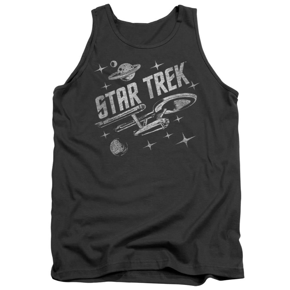 Star Trek Through Space Men's 18/1 Cotton Tank Top