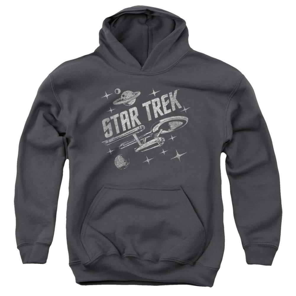 Star Trek Through Space Youth Cotton Poly Pull-Over Hoodie