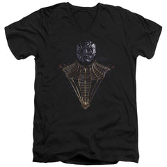 Star Trek Tkuvma Men's 30/1 Cotton Slim V-Neck T-Shirt