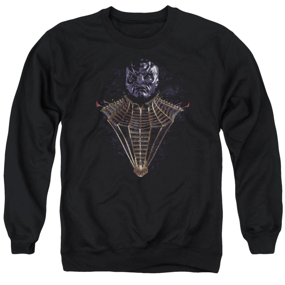 Star Trek Tkuvma Men's Crewneck 50 50 Poly Long-Sleeve T-Shirt