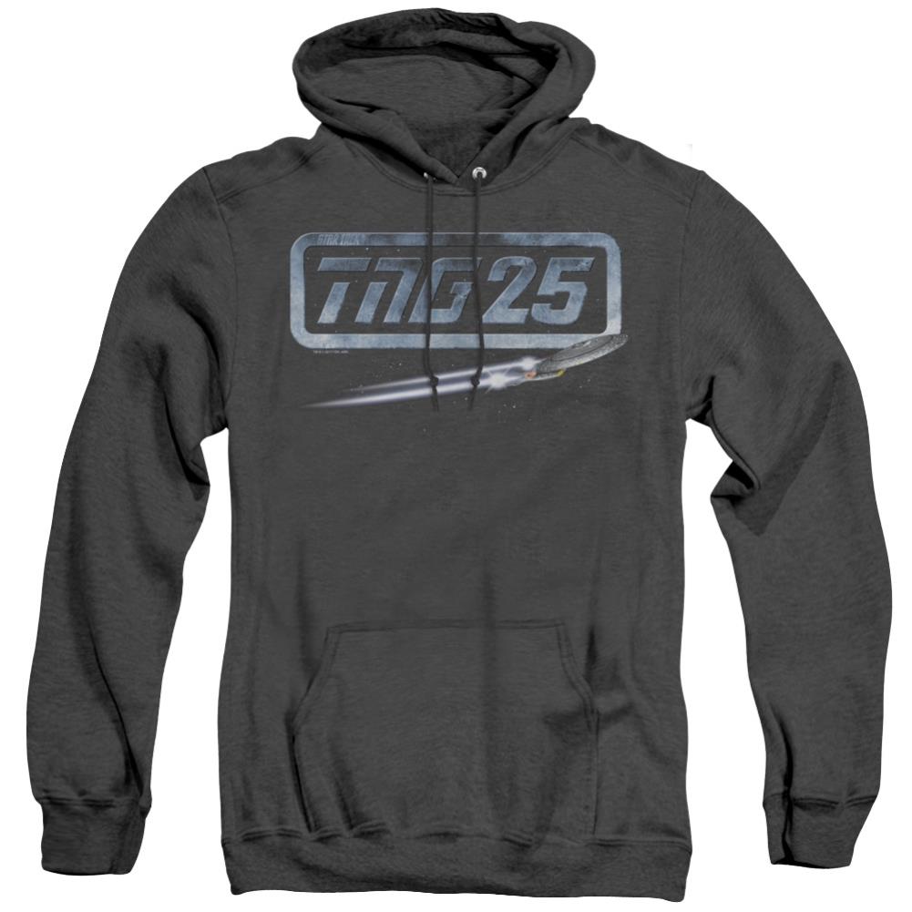 Star Trek TNG 25 Enterprise Men's Pull-Over Hoodie