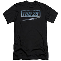 Star Trek TNG 25 Enterprise Men's Ultra-Soft 30/1 Cotton Slim Short-Sleeve T-Shirt