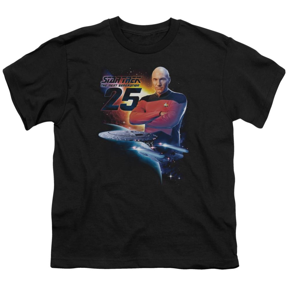 Star Trek TNG 25 Youth 18/1 100% Cotton Short-Sleeve T-Shirt