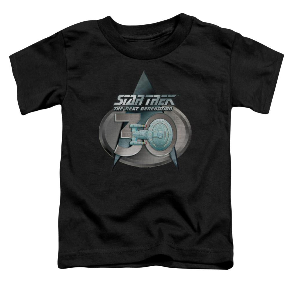 Star Trek TNG 30 Logo Toddler 18/1 Cotton Short-Sleeve T-Shirt