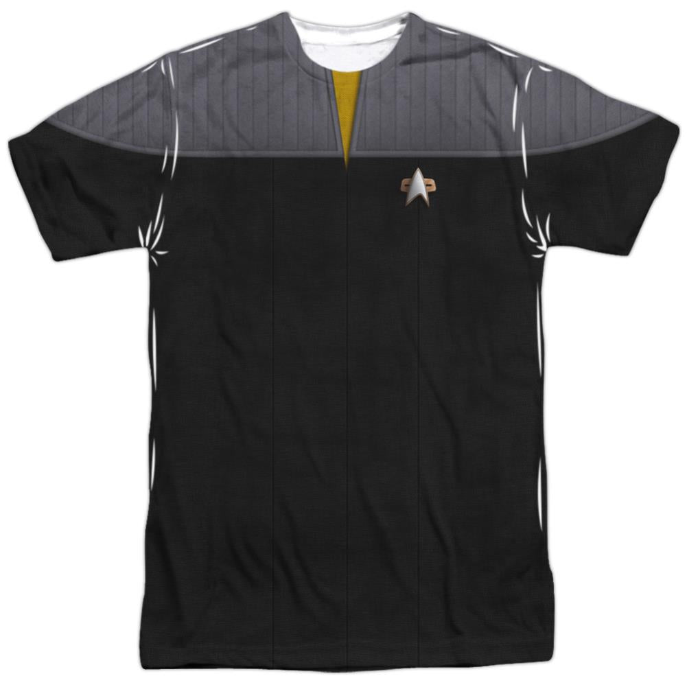Star Trek TNG Movie Engineering Uniform Men's Regular Fit Polyester Short-Sleeve T-Shirt