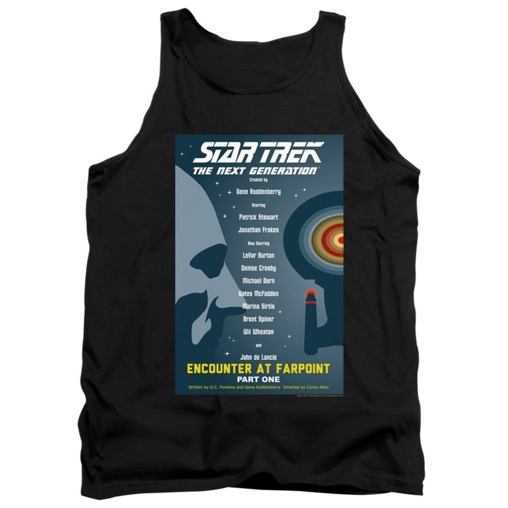 Star Trek TNG Season 1 Episode 1 Men's 18/1 Cotton Tank Top