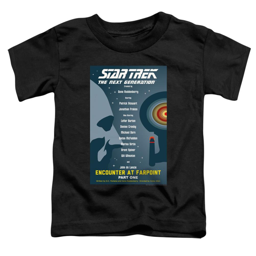 Star Trek TNG Season 1 Episode 1 Toddler 18/1 Cotton Short-Sleeve T-Shirt