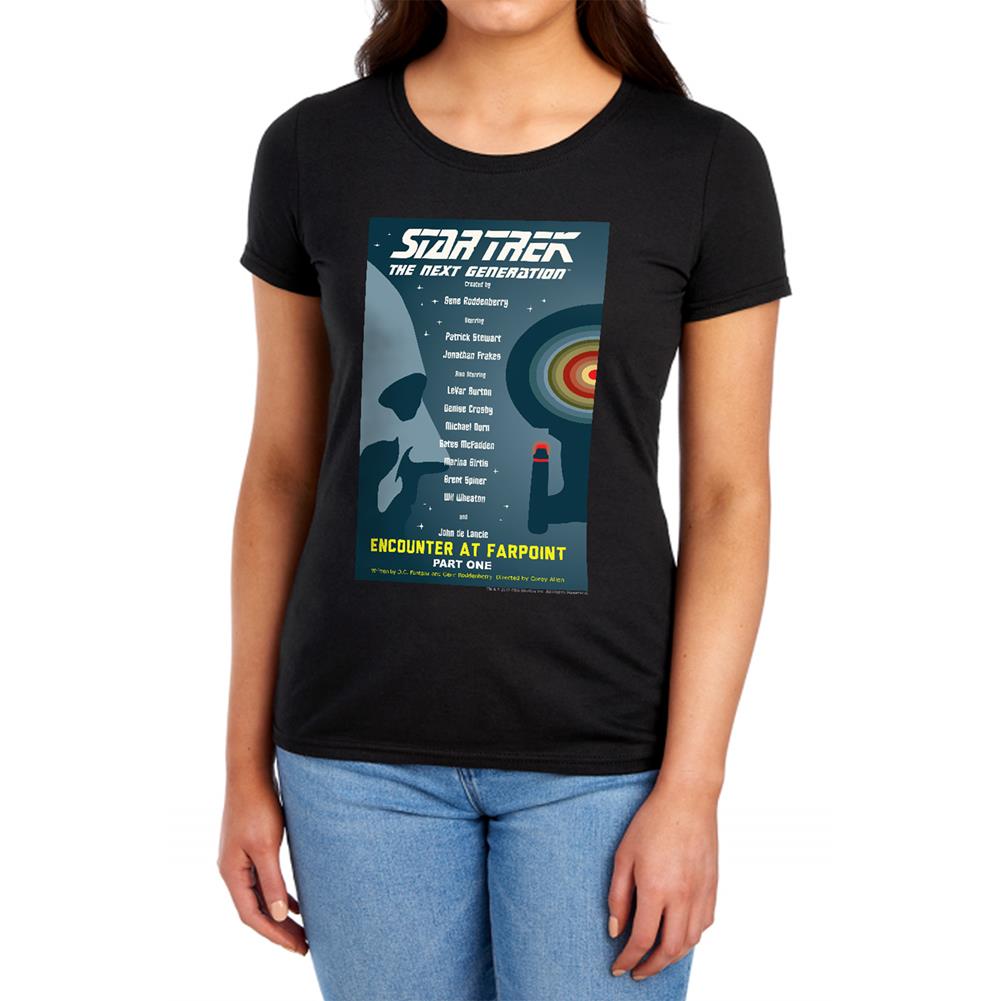 Star Trek TNG Season 1 Episode 1 Women's 18/1 Cotton Short-Sleeve T-Shirt