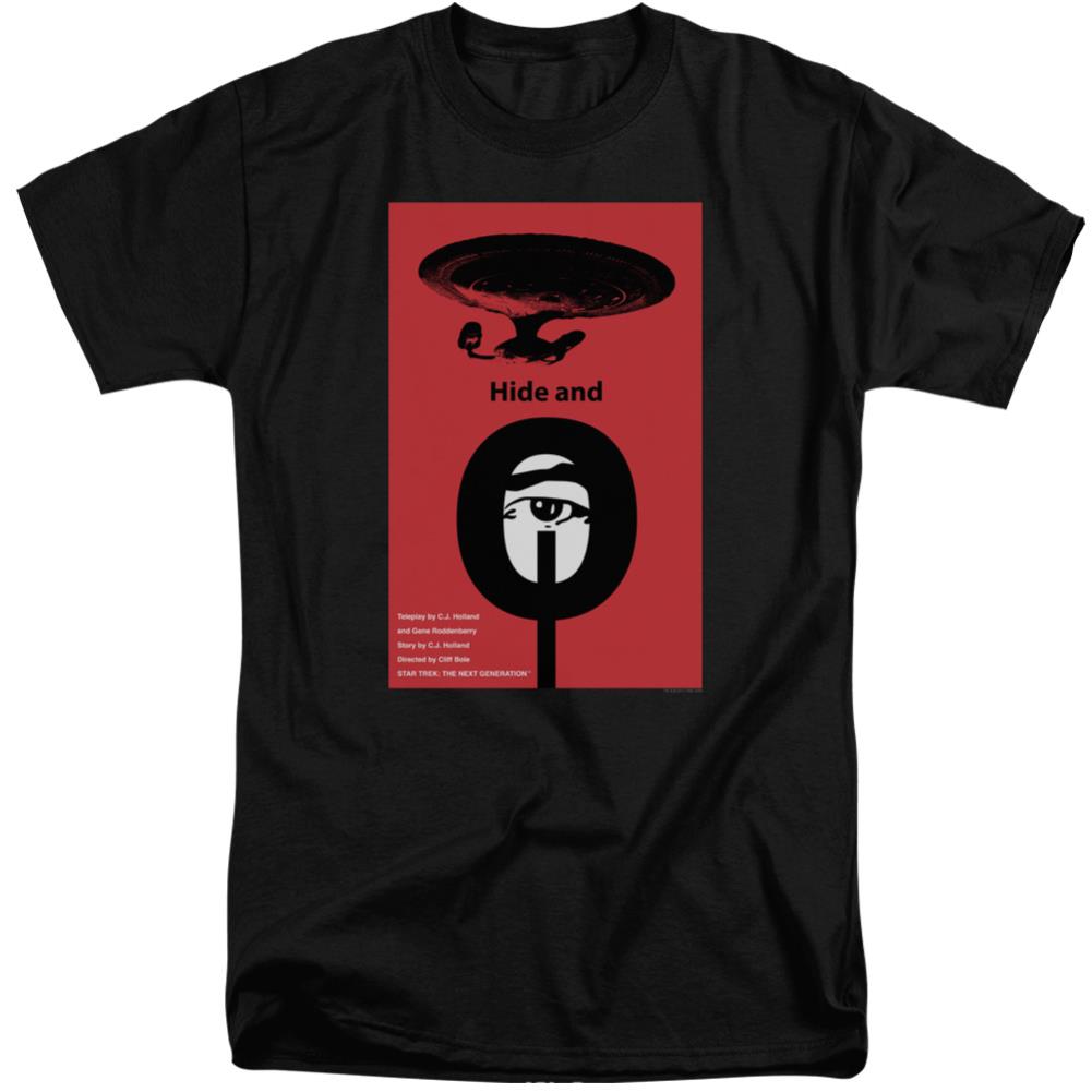 Star Trek TNG Season 1 Episode 10 Men's 18/1 Tall Cotton Short-Sleeve T-Shirt