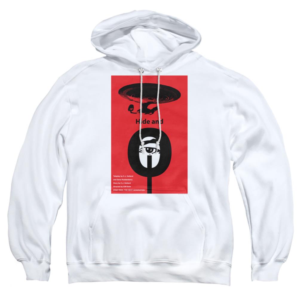 Star Trek TNG Season 1 Episode 10 Men's Pull-Over 75 25 Poly Hoodie