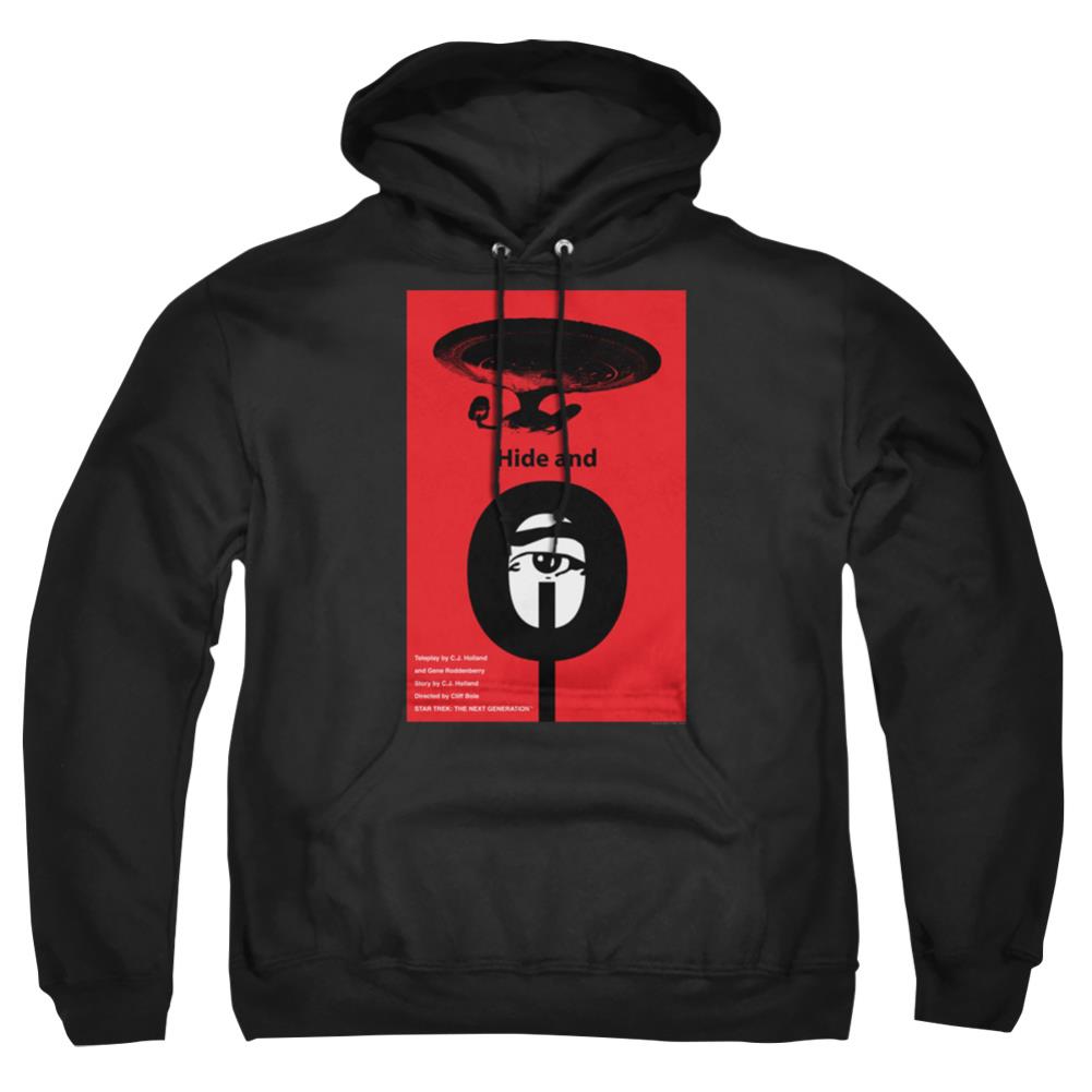 Star Trek TNG Season 1 Episode 10 Men's Pull-Over 75 25 Poly Hoodie