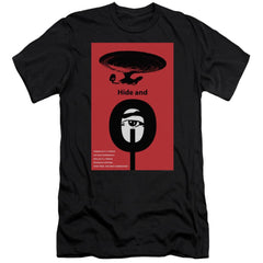 Star Trek TNG Season 1 Episode 10 Men's Ultra-Soft 30/1 Cotton Slim Short-Sleeve T-Shirt