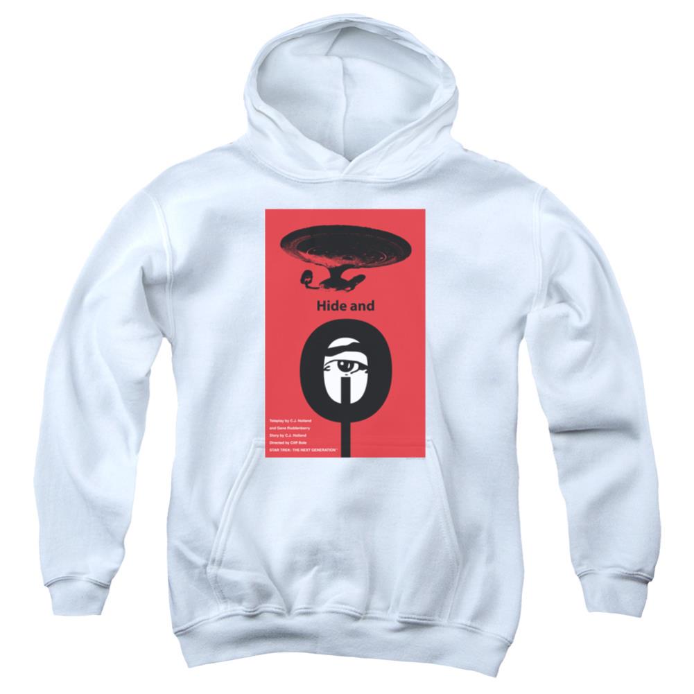 Star Trek TNG Season 1 Episode 10 Youth Cotton Poly Pull-Over Hoodie