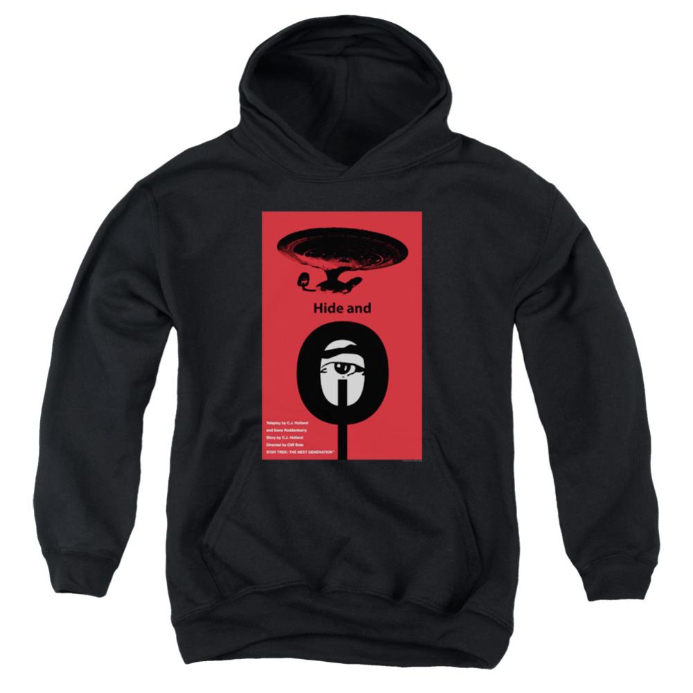 Star Trek TNG Season 1 Episode 10 Youth Cotton Poly Pull-Over Hoodie
