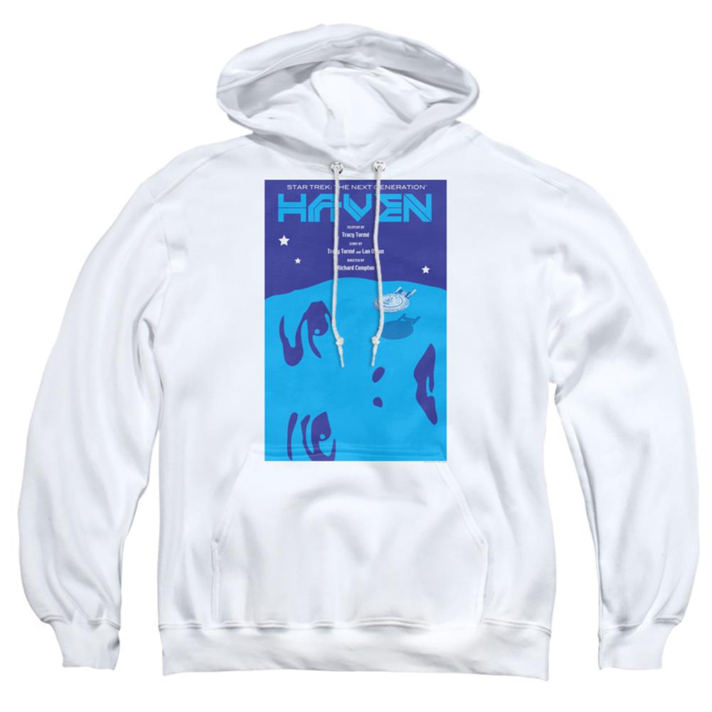 Star Trek TNG Season 1 Episode 11 Men's Pull-Over 75 25 Poly Hoodie