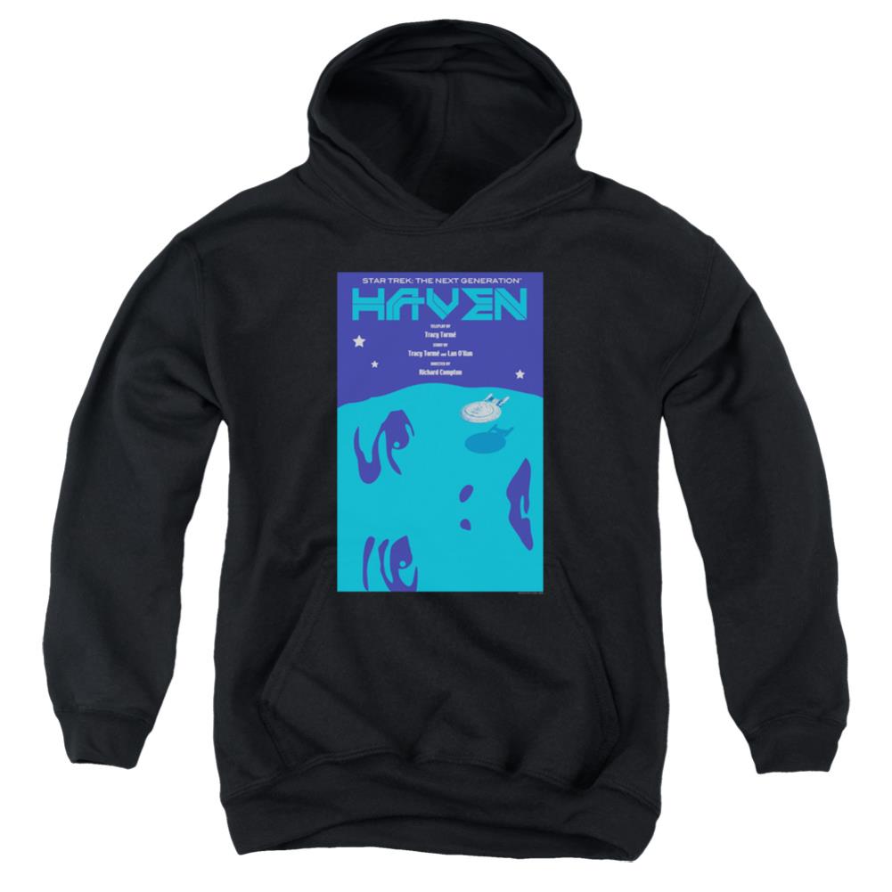 Star Trek TNG Season 1 Episode 11 Youth Cotton Poly Pull-Over Hoodie