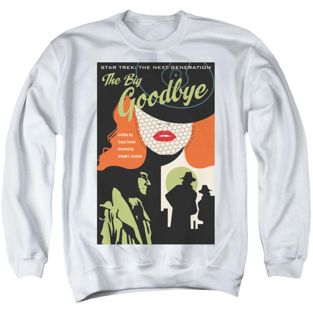 Star Trek TNG Season 1 Episode 12 Men's Crewneck 50 50 Poly Long-Sleeve T-Shirt