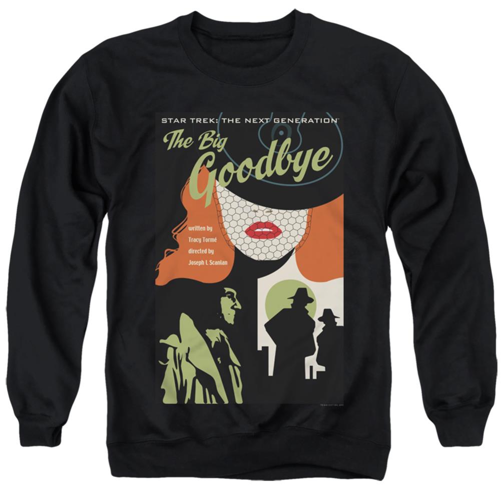 Star Trek TNG Season 1 Episode 12 Men's Crewneck 50 50 Poly Long-Sleeve T-Shirt