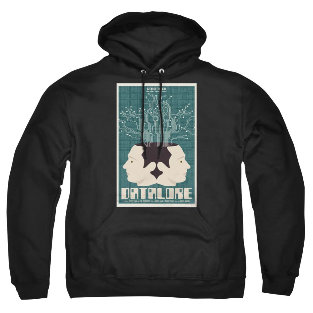 Star Trek TNG Season 1 Episode 13 Men's Pull-Over 75 25 Poly Hoodie