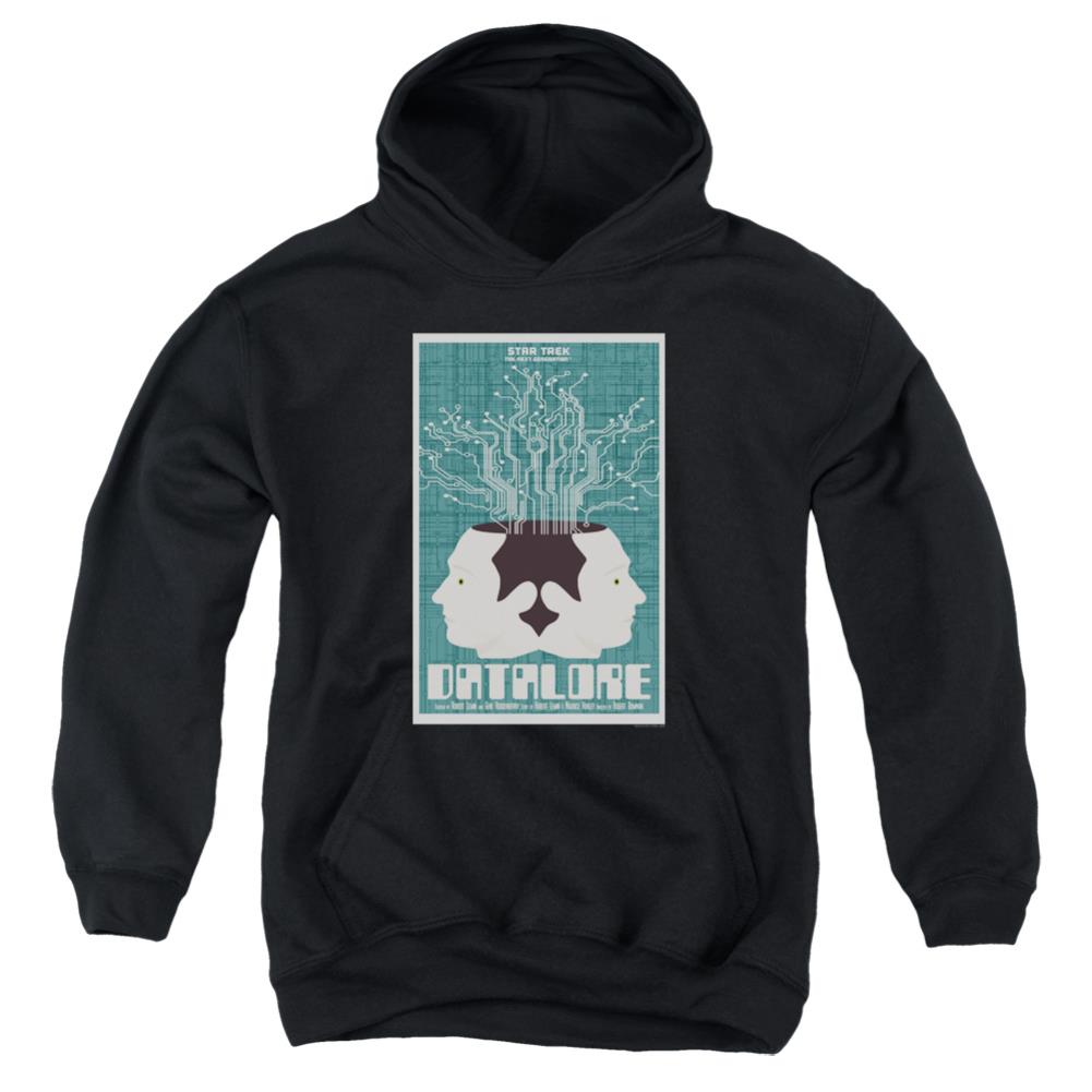 Star Trek TNG Season 1 Episode 13 Youth Cotton Poly Pull-Over Hoodie