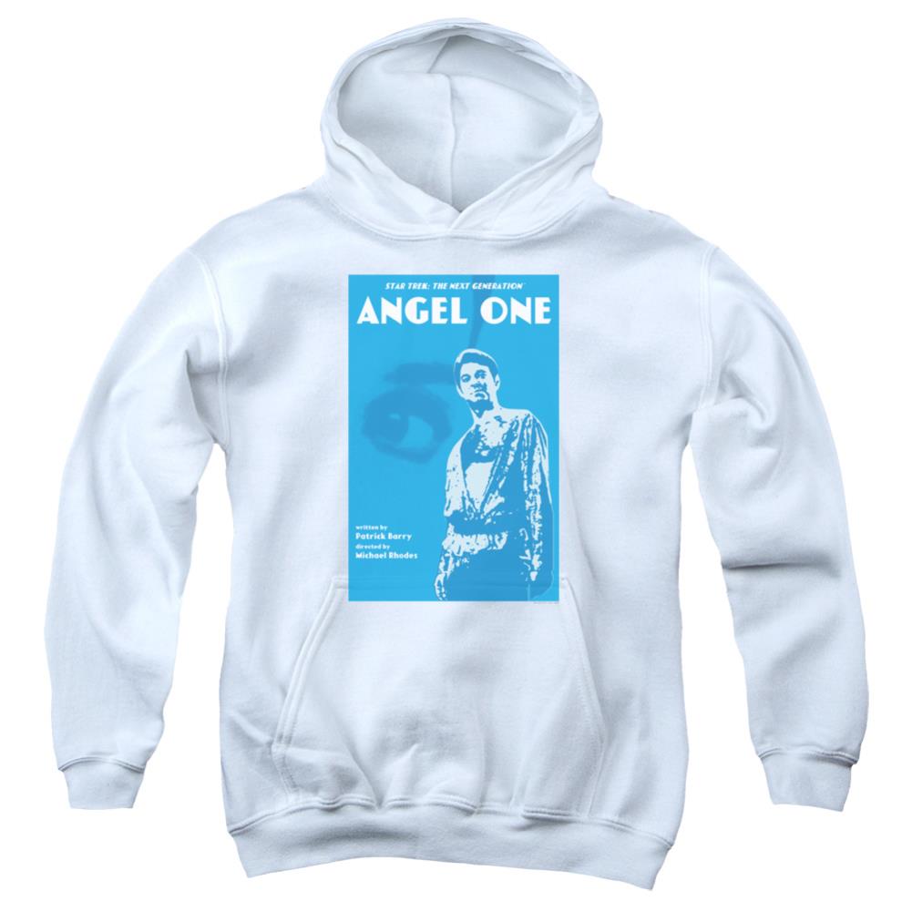 Star Trek TNG Season 1 Episode 14 Youth Cotton Poly Pull-Over Hoodie