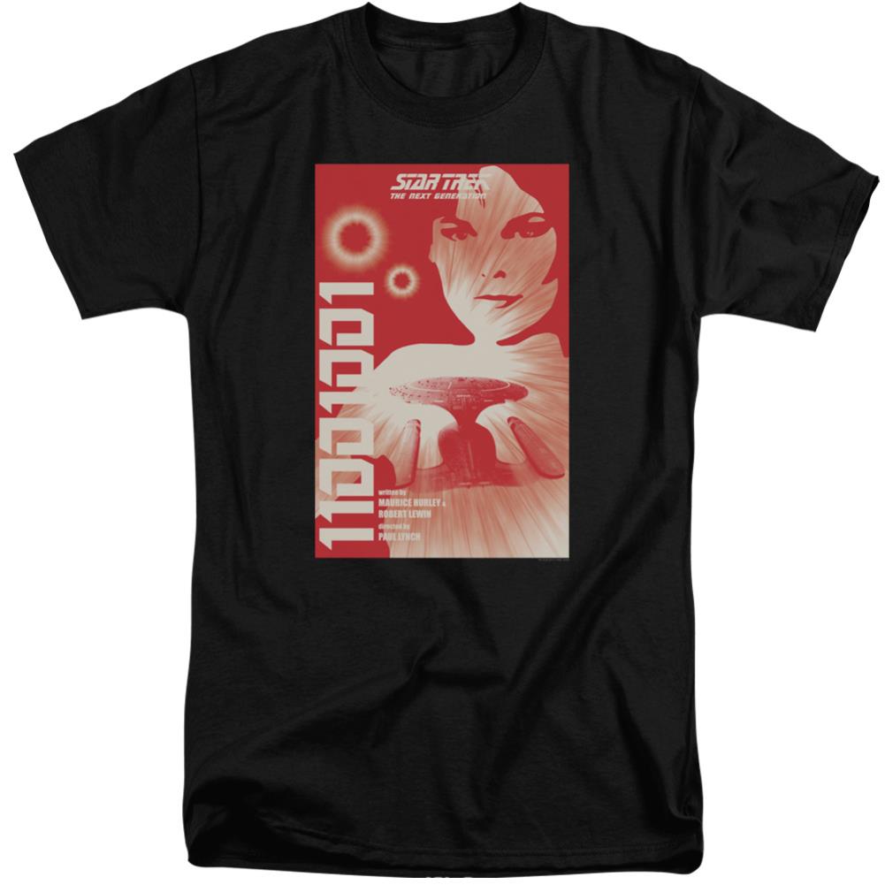 Star Trek TNG Season 1 Episode 15 Men's 18/1 Tall Cotton Short-Sleeve T-Shirt