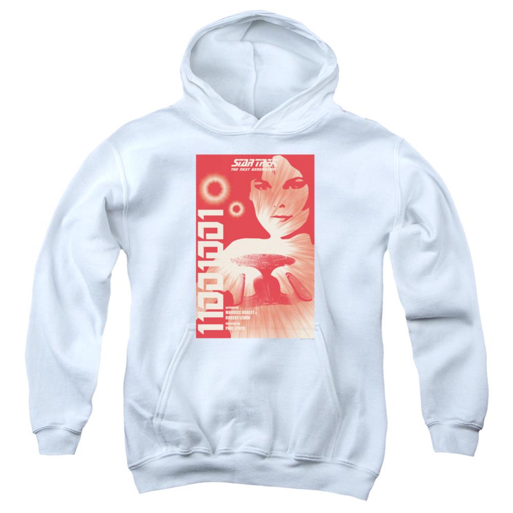Star Trek TNG Season 1 Episode 15 Youth Cotton Poly Pull-Over Hoodie
