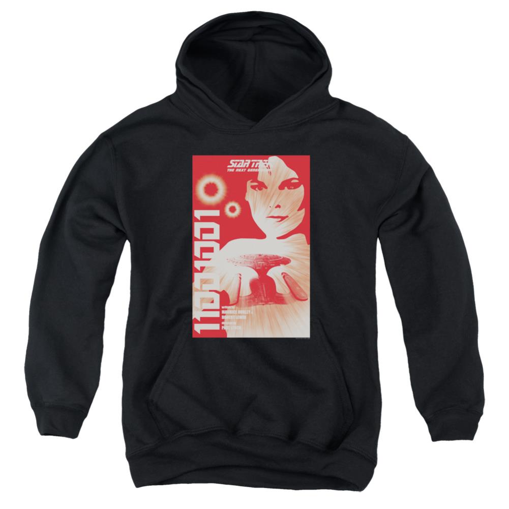 Star Trek TNG Season 1 Episode 15 Youth Cotton Poly Pull-Over Hoodie