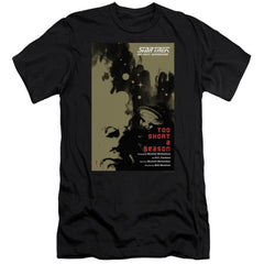 Star Trek TNG Season 1 Episode 16 Men's Ultra-Soft 30/1 Cotton Slim Short-Sleeve T-Shirt