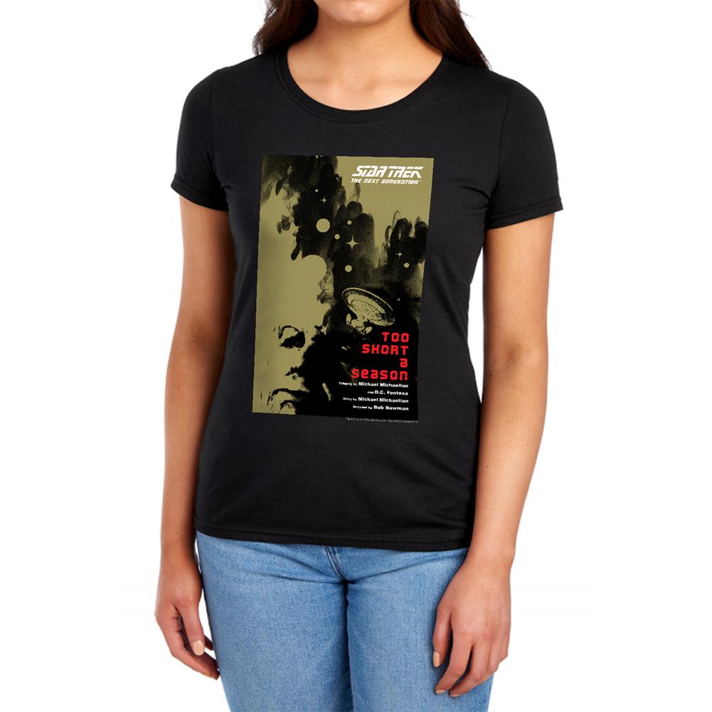 Star Trek TNG Season 1 Episode 16 Women's 18/1 Cotton Short-Sleeve T-Shirt