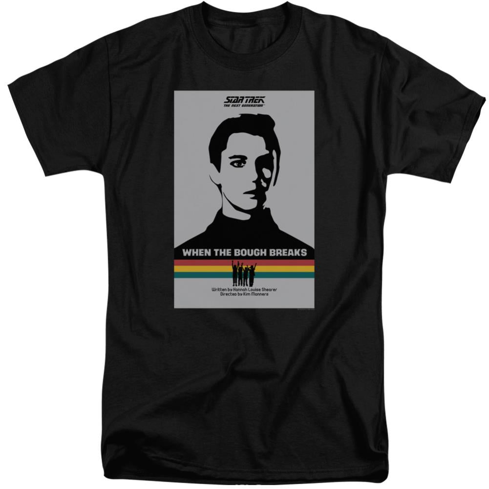 Star Trek TNG Season 1 Episode 17 Men's 18/1 Tall Cotton Short-Sleeve T-Shirt
