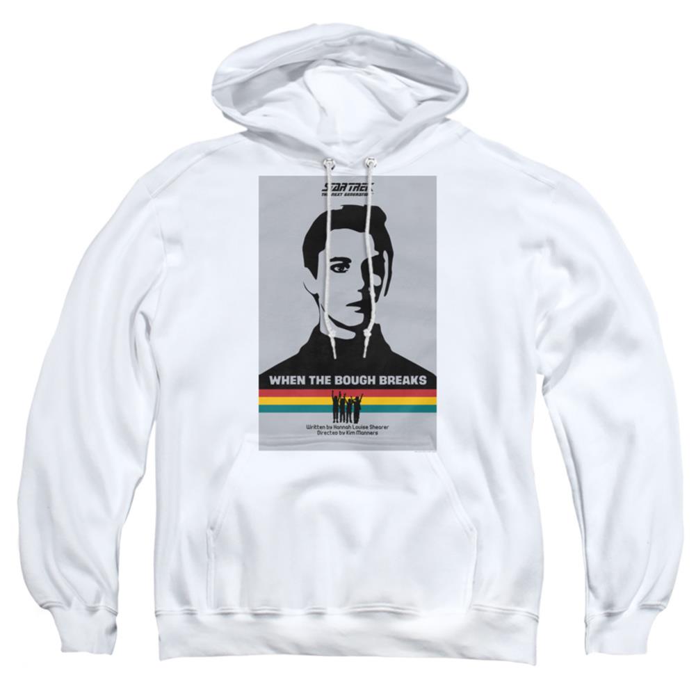 Star Trek TNG Season 1 Episode 17 Men's Pull-Over 75 25 Poly Hoodie