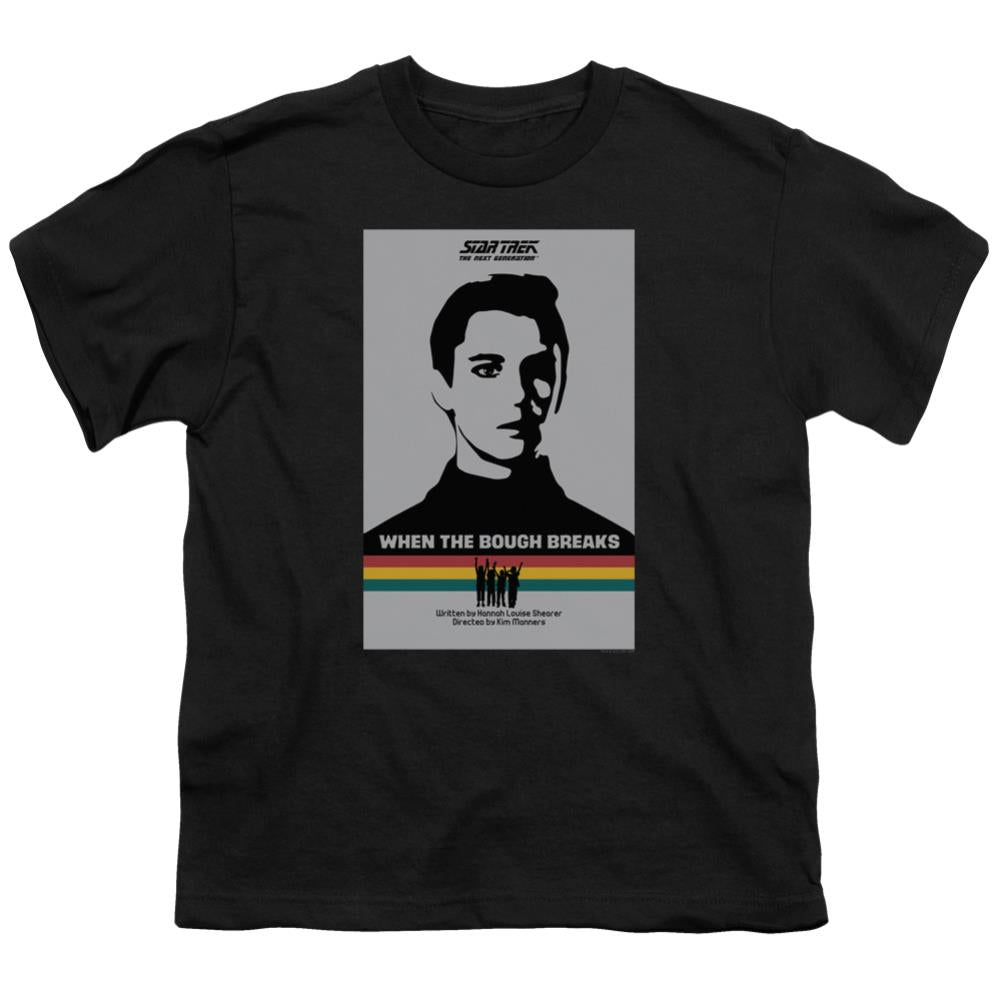 Star Trek TNG Season 1 Episode 17 Youth 18/1 100% Cotton Short-Sleeve T-Shirt