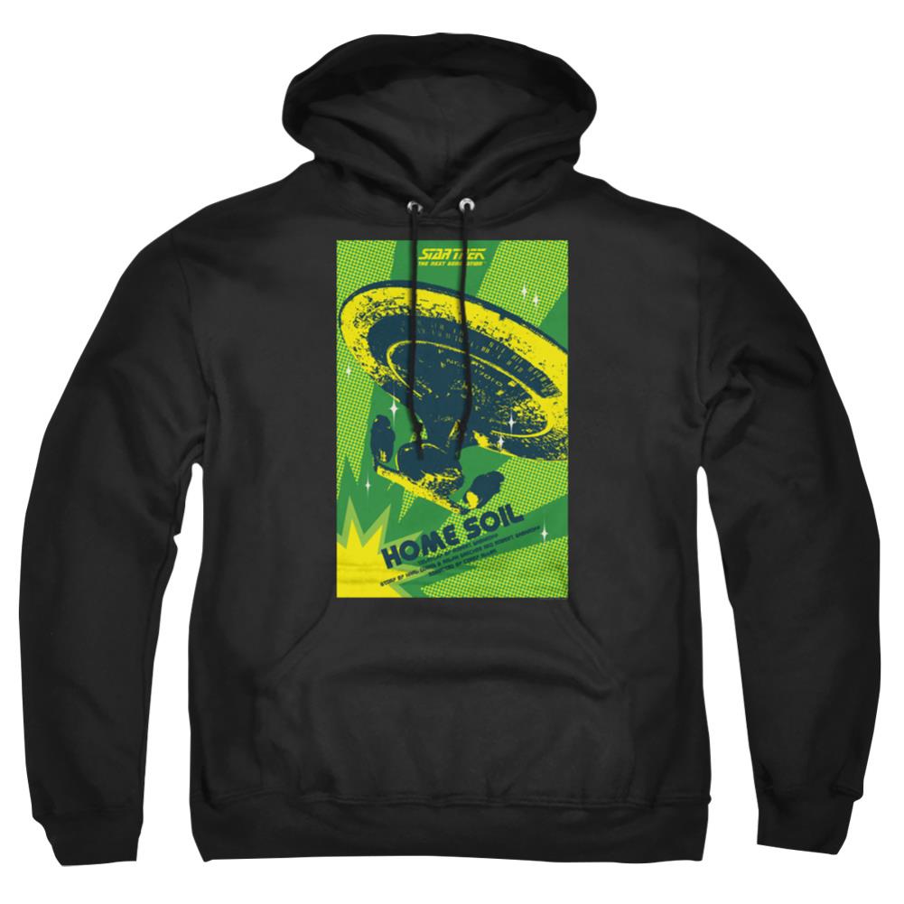 Star Trek TNG Season 1 Episode 18 Men's Pull-Over 75 25 Poly Hoodie